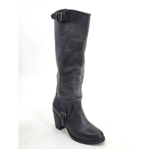 Ariat Women's Black Leather Tall Riding Boots 10012052 Size 8B Western Cowgirl